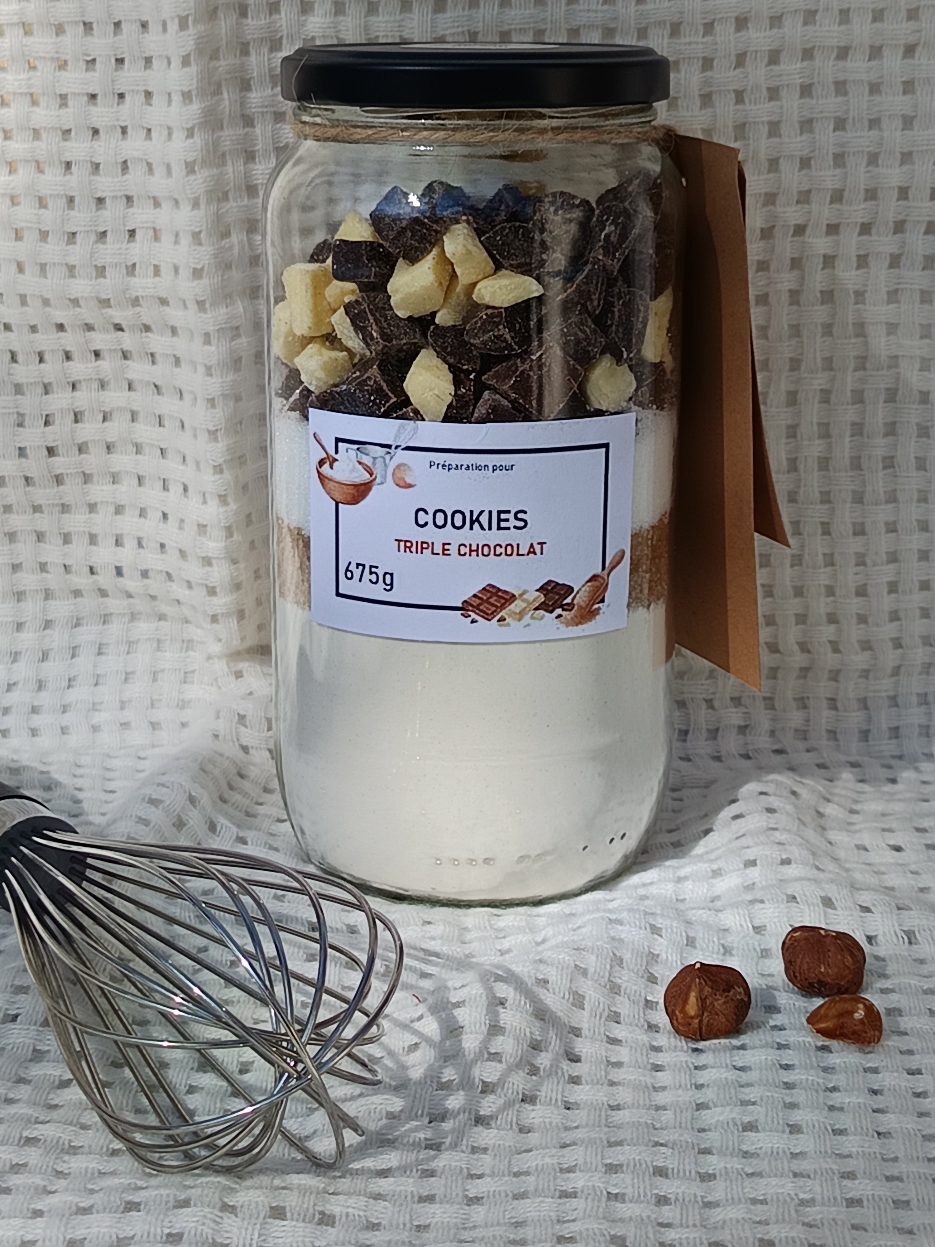 Cookies triple chocolat